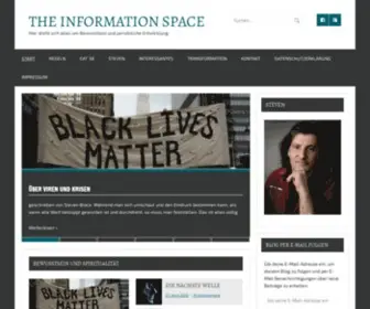 Stevenblack.blog(THE INFORMATION SPACE) Screenshot