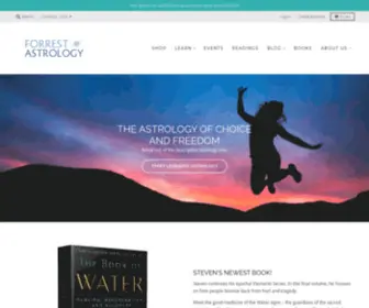Stevenforrest.com(Steven Forrest Astrology) Screenshot