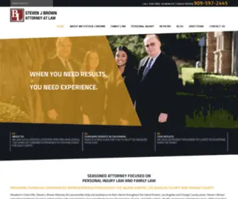 StevenjBrownlaw.com(StevenjBrownlaw) Screenshot
