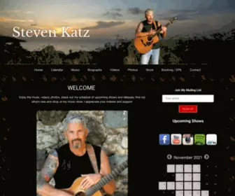 Stevenkatzmusic.com(Steven Katz) Screenshot