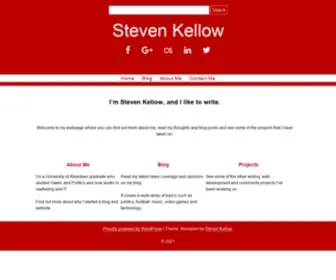 Stevenkellow.com(Steven Kellow) Screenshot