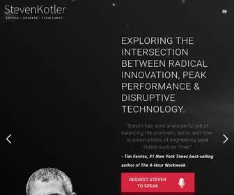 Stevenkotler.com(Steven Kotler) Screenshot