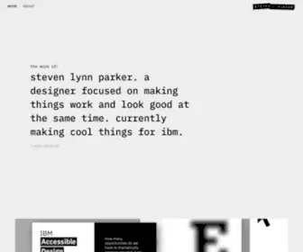 Stevenlynnparker.com(Steven Lynn Parker) Screenshot