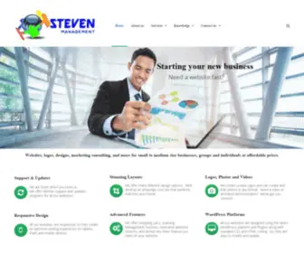 Stevenmanagement.com(Amazing Websites & Logos & More at Affordable Prices) Screenshot