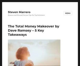 Stevenmarrero.com(Steven Marrero) Screenshot