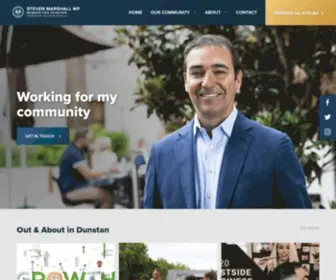 Stevenmarshall.com.au(Steven Marshall MP) Screenshot