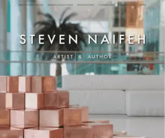 Stevennaifeh.com(Artist & author) Screenshot