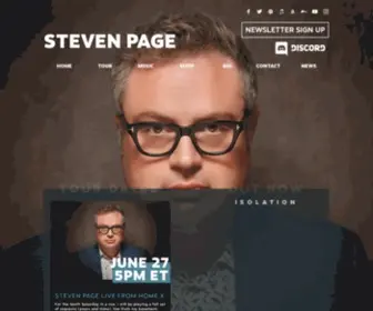 Stevenpage.com(Steven Page) Screenshot