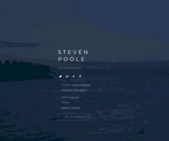 Stevenpoole.net(Stevenpoole) Screenshot