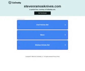 Stevenramosknives.com(WordPress) Screenshot