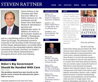 Stevenrattner.com(Steve Rattner) Screenshot