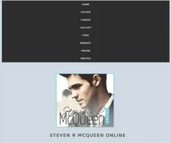 Stevenrmcqueen.net(STEVEN R) Screenshot