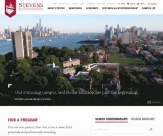 Stevens-Tech.edu(Stevens Institute of Technology) Screenshot