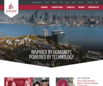 Stevens.edu(Stevens Institute of Technology) Screenshot