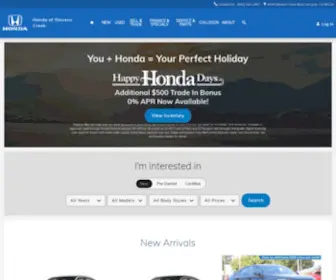 Stevenscreekhonda.com(Honda of Stevens Creek) Screenshot