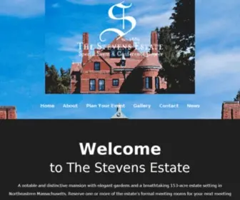 Stevensestate.com(The Stevens Estate) Screenshot