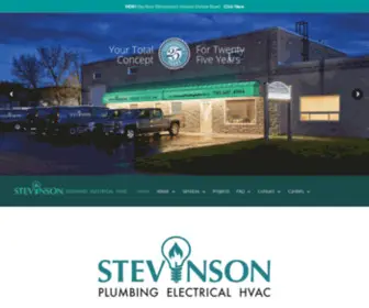 Stevensonplumbingandelectric.com(Stevensonplumbingandelectric) Screenshot