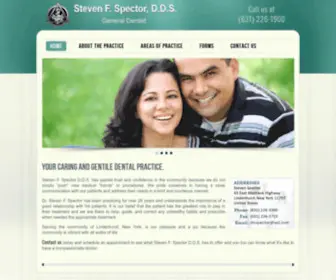 Stevenspectordds.com(Steven F Spector) Screenshot