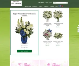 Stevenstheflorist.com(Plymouth Florist) Screenshot