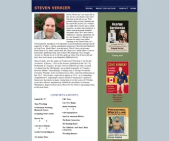 Stevenverrier.com(Steven Verrier) Screenshot