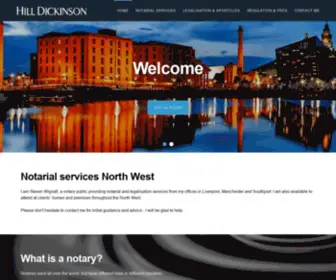 Stevenwignall.com(Notary public North West) Screenshot