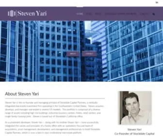 Stevenyari.com(Steven Yari) Screenshot