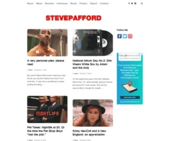 Stevepafford.com(Steve Pafford) Screenshot