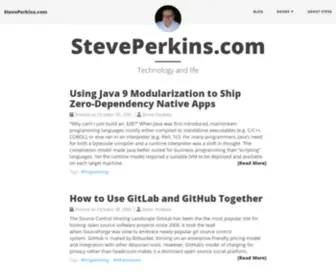 Steveperkins.com(Steveperkins) Screenshot