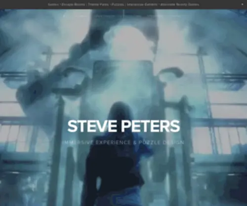 Stevepeters.org(Immersive Experience & Puzzle Design) Screenshot