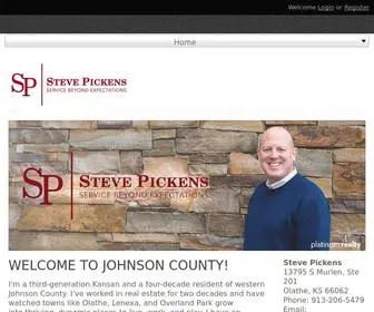 Stevepickensrealestate.com(Steve Pickens Real Estate Johnson County Kansas) Screenshot