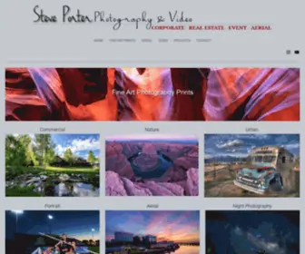 Steveporterphotography.com(Commercial Photography and Video) Screenshot