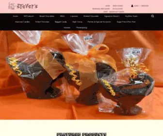 Steverscandy.com(Stever's) Screenshot