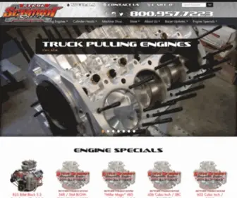 Steveschmidtracing.com(High Performance Drag Racing Engines from Top Engine Builder Steve Schmidt) Screenshot