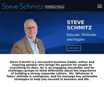 Steveschmitzinternational.com(Steve Schmitz) Screenshot