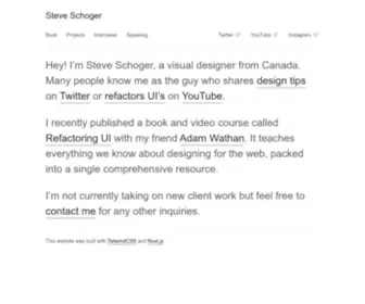 Steveschoger.com(Steveschoger-site) Screenshot