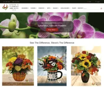 Stevesflowers.com(Indianapolis Florist) Screenshot