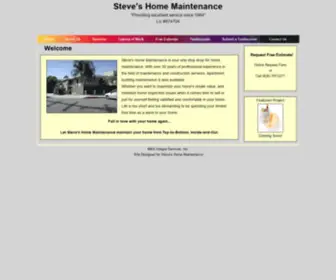 Steveshomemaintenance.com(Steve's Home Maintenance) Screenshot