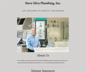 Stevesilvaplumbing.com(Steve Silva Plumbing) Screenshot