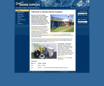 Stevesmarine.co.nz(Steves Marine Supplies) Screenshot