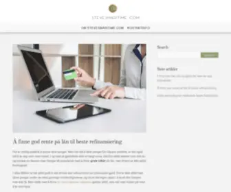 Stevesmaritime.com(Refinansiering av Lån og Forbrukslån) Screenshot