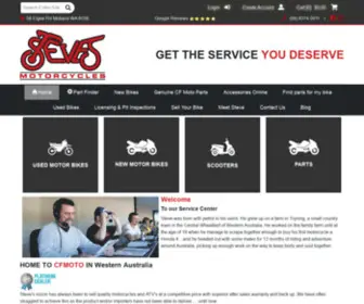 Stevesmotorcycles.com.au(Steve's Motorcycles) Screenshot