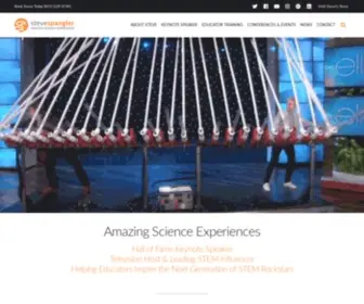 Stevespangler.com(Making Science Fun) Screenshot