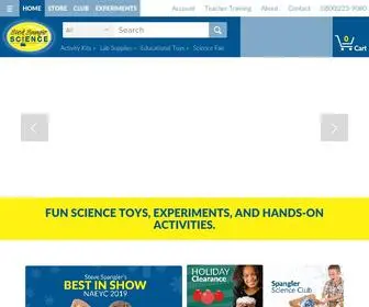 Stevespanglerscience.com(Science Projects Experiments) Screenshot