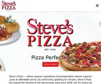 Stevespizzaca.com(Steve's Pizza (Order Online)) Screenshot