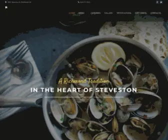 Stevestonseafoodhouse.com(The luxury is on the plate) Screenshot