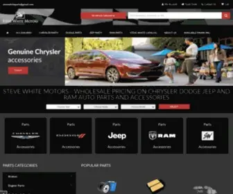 Stevewhiteparts.com(Chrysler Dodge Jeep Ram) Screenshot