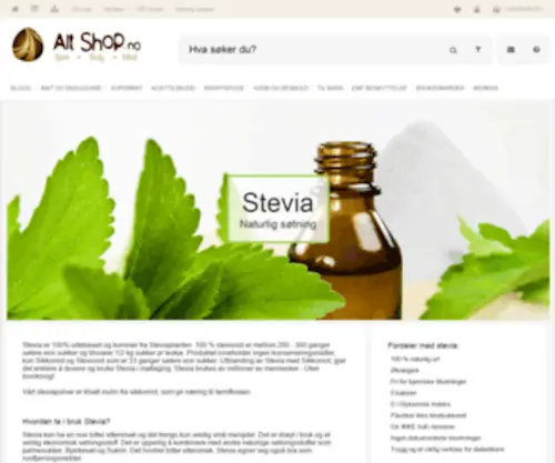 Stevia.no(Stevia) Screenshot