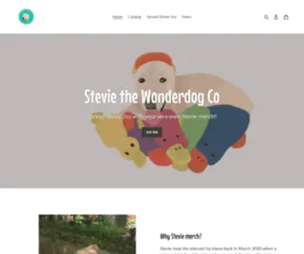 Steviethewonderdog.com(Stevie the Wonderdog Co) Screenshot