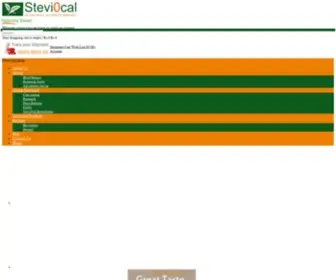 Steviocal.com(Stevia) Screenshot