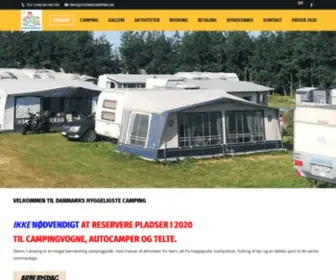 Stevnscamping.dk(Velkommen til Stevns Camping) Screenshot